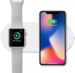 Беспроводная зарядка Mini AirPower для Apple iPhone и Apple Watch